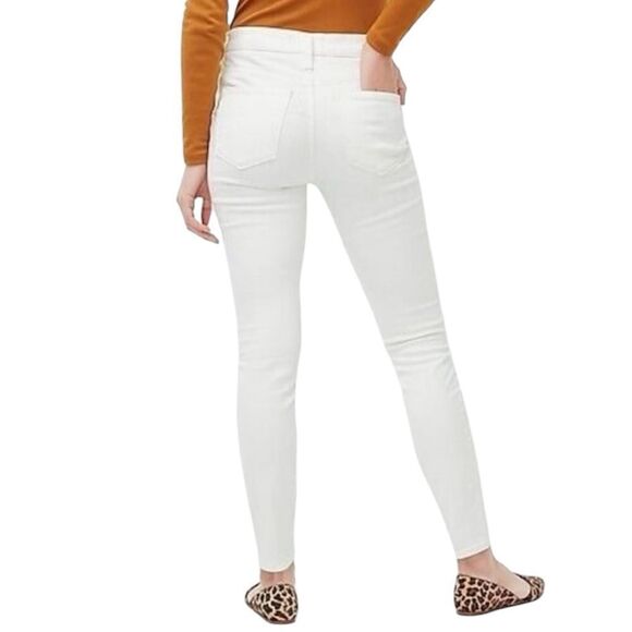 J. Crew High Rise Skinny Jean in White Size 27 - Picture 2 of 11